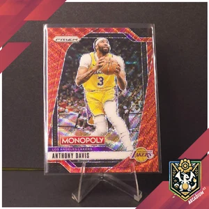 2024-25 Prizm Monopoly Basketball Anthony Davis Red Wave Prizm #44 - Picture 1 of 2