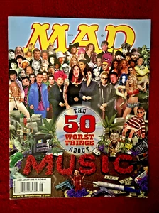 Mad Magazine Vintage Back Issue From August 2002 - 50 Worst Things About Music - Picture 1 of 2