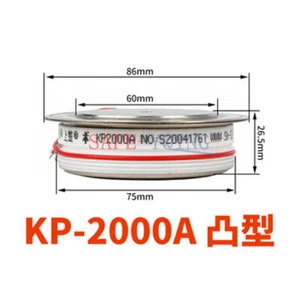 1PC KP2000A 1600V thyristor convex surface new - Picture 1 of 3