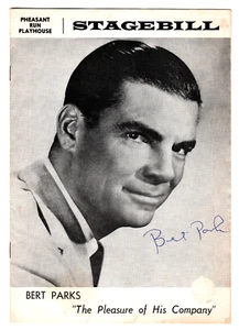 Stagebill: "The Pleasure of His Company" —Signed by Bert Parks— 1965, Chicago IL - Picture 1 of 2