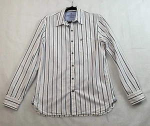 American Eagle Outfitters Shirt Men's Size M Striped Long Sleeve Vintage Fit - Picture 1 of 22