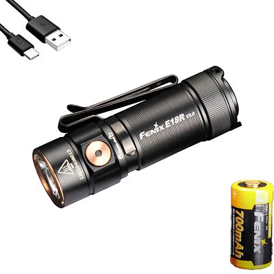 Fenix E18R v2.0 1200 Lumen Rechargeable EDC Flashlight - Image 1 of 4