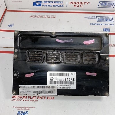 2008 - 2010 Dodge Charger 300 3.5L V6 Motor Computador ECM ECU P05150246AE - Imagem 1 de 3