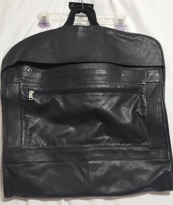 Bolso de Viaje Traje de Ropa de Cuero Negro Dilana Poco Usado Usado Ver Fotos Foto 1 de 4
