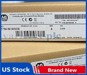 1756-IB16ISOE AB ControlLogix 16 Isolated Point Module 1756-IB16ISOE US Free Tax - Picture 1 of 2