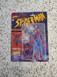 Marvel Legends Retro Spider-Man Web Splat! Hasbro exclusivo de Walmart nuevo sellado - Imagen 1 de 8