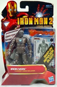 Figura de acción Iron Man 2 serie de cómics 3,75" y explosión repulsadora Marvel Hasbro No22 - Imagen 1 de 12