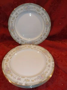 EXCEL SOUTHAMPTON 223 FINE CHINA SET OF 4 SALAD PLATES.....NEVER USED CONDITION - Picture 1 of 3
