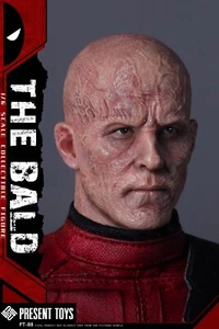 PRESENT TOYS PT-sp88 1/6 Deadpool Head Sculpt for 12" HT Male Figure Body - Picture 1 of 6