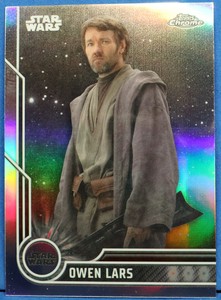 2023 Topps Chrome Star Wars #11 Owen Lars REFRACTOR