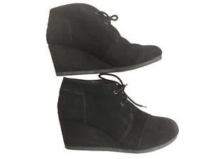 Bobs by Skechers High Note Damen-Stiefeletten Keilabsatz schwarz Größe 9 - Bild 1 von 14