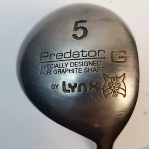 Vintage Lynx Predator G Fairway 5 Wood Graphite RH READ - Picture 1 of 10