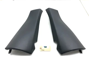 2020-2024 BMW X3M F97 LEFT & RIGHT REAR SEAT BOLSTER SET OEM MERINO BLACK #NOTES - Picture 1 of 14