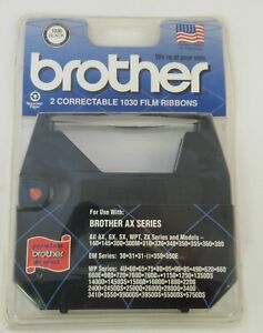 Brother #1230 - contains 2 correctable 1030 Film Ribbons, NIP