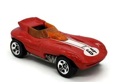 Veículo de brinquedo Hot Wheels Cat-A-Pult primeiras edições carro vermelho #64 1998 Mattel - Imagem 1 de 4