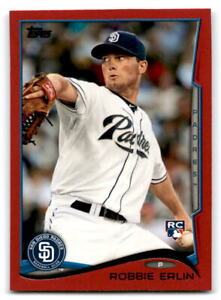2014  Topps Red # 281 Robbie Erlin     SN50