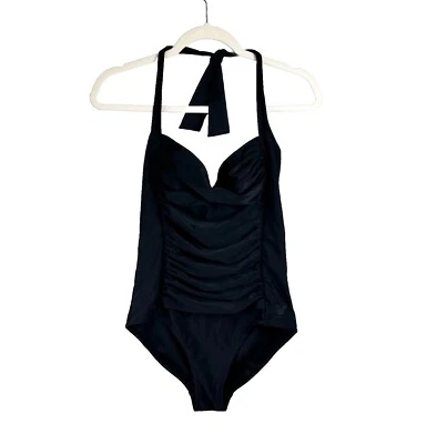 Traje de Baño Disney Sweetheart Busto Halter Acanalado Patrón Minnie Mouse Talla Pequeña Foto 1 de 4