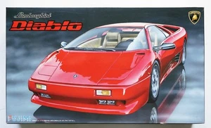 Fujimi 1/24 Lamborghini Diablo / VT 4WD Echtsport RS-67 Maßstab Modellbausatz - Bild 1 von 12