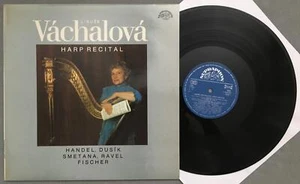 Q397 Vachalova Harp Recital Handel Smetana Ravel Supraphon 10 4155-1 Stereo - Picture 1 of 3