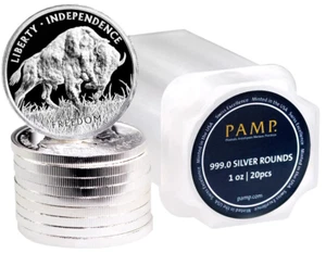 (40) American Buffalo .999 Silver Rounds - Liberty, Independence, Freedom Gem BU - Picture 1 of 9