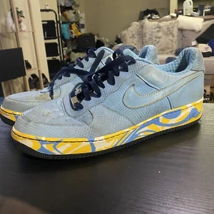 Vintage Nike Air Force 1 AF1 Premium London 07 Sneakers Men’s 13 Blue 315180 471 - Picture 1 of 9