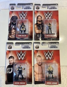 Jada WWE Nano Metalfigs Druckguss-Set (4) Lesnar-Owens-Rollins-Balor - Neu in Verpackung  - Bild 1 von 3