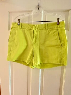 Banana Republic Wms Yellow Shorts size 8 - Image 1 of 4