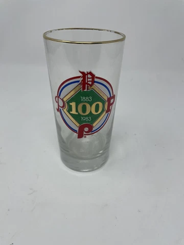 Vintage 1983 100th anniversary Philadelphia Phillies Roy Rogers Glass Cover