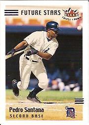 2002 Fleer Triple Crown Baseball #201 Pedro Santana Future Stars