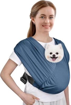 Portaeslinga CUBY Swaddle para perros pequeños, cofre portaeslinga frontal para mascotas,... Foto 1 de 4