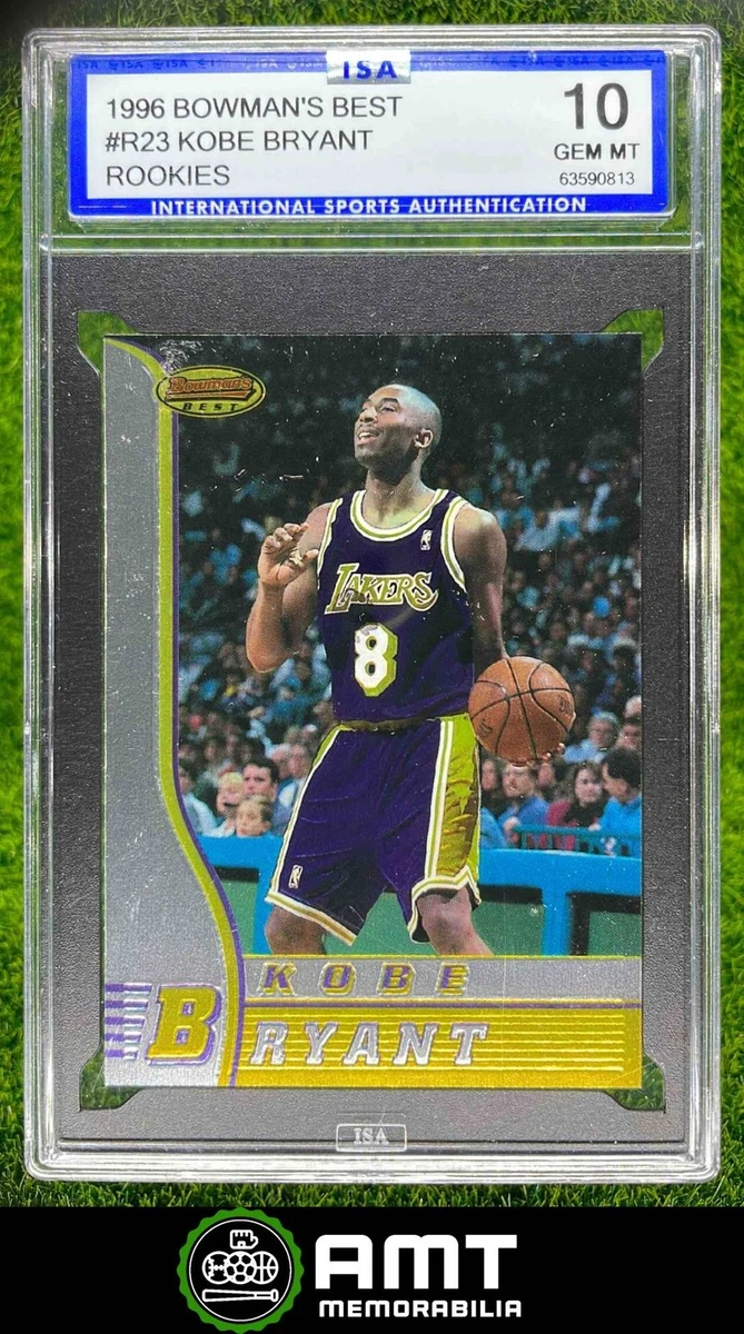 Bowman Kobe Bryant Grade 10 Basketball Trading Cards & Accessories