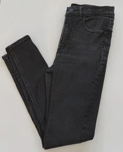 Express Jeans Womens 4 Charcoal Denim Perfect Legging High Rise Skinny Stretch - Picture 1 of 18