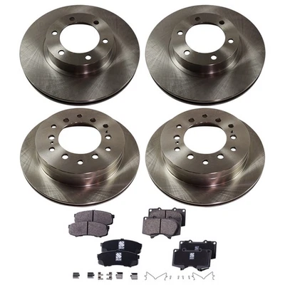 Front & Rear Brake Disc Rotors and Pads Kit for 4 Runner Lexus GX470 4Runner - Image 1 of 4
