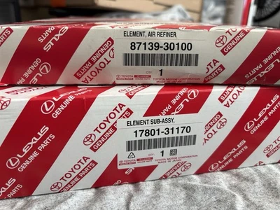 JUEGO DE FILTRO DE AIRE Y FILTRO DE CABINA LEXUS OEM 2014-2023 IS250 / IS350, RC350 Foto 1 de 2