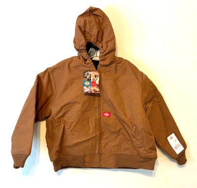 NEW Dickies Outerwear Duck Canvas Chore Insulated Jacket Size XL Kids Boy Girl - Image 1 of 4