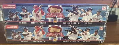 2001 Topps MLB Baseball Complete Set Factory Sealed Ichiro Suzuki RC Mariners - Image 1 of 3
