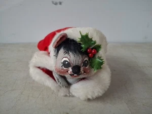 Annalee 1972 ratón en sombrero de Santa - Imagen 1 de 7