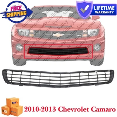 Primed New Front For 2010-2013 Chevrolet Camaro Bumper Lower Grille GM1036136 — 第 1/4 张图片