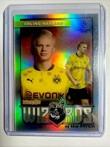 2021-22 Topps Merlin Chrome UEFA CL Erling Haaland Wizards Of The Pitch #W-EH - Bild 1 von 2