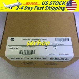 Controlador PLC 1768L43 1 PIEZA nuevo envío gratuito AB 1768-L43 Ser B CompactLogix L43 - Imagen 1 de 6