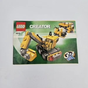 Lego Creator 3 in 1 Mini Construction Instruction Manual Only For Set 4951 - Picture 1 of 2