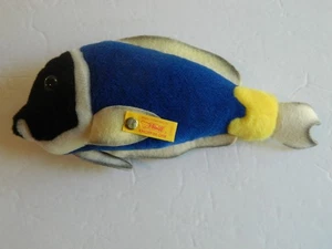 Steiff Imperial Schmetterling Fisch Plüsch blau/gelb/weiß #121807 - 11 Zoll - 2005 - Bild 1 von 5