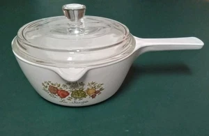 Vintage Corning Ware Spice of Life P-89-B Sauce Pan w/Pour Spout & Lid - Picture 1 of 10