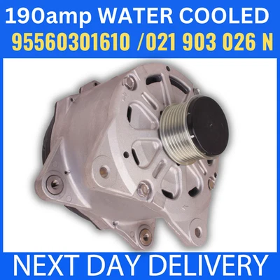 fits PORSCHE CAYENNE 9PA 3.2 PETROL 2003-2007 95560301610 021903026N ALTERNATOR - Image 1 of 4