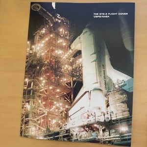 U.S. Stamps The STS-8 Flight Cover USPS/NASA 25th Anniversary NASA - Picture 1 of 8