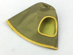1960's Mod Hood Hat - Barbie, Francie, Casey, Twiggy - Olive & Yellow - Picture 1 of 8