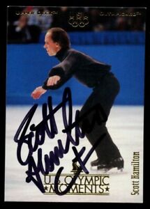 Scott Hamilton #74 signed autograph auto 1996 Upper Deck Olympic Trading Card