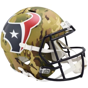 NEW Houston Texans Riddell Camo Revolution Speed Full-Size Replica Helmet - Picture 1 of 1