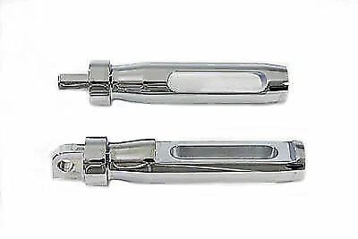 Juego de estriberas estilo ranurado Billet para Harley Davidson 1996-UP FXST por V-Twin Foto 1 de 4