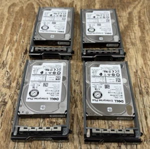 DELL LOT-4, 0G8FVT, DELL 1TB 7.2k 12G 2.5" SAS HDD TRAY ST1000NX0453,1VE200-157 - Afbeelding 1 van 3